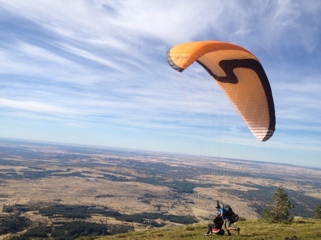 Parapente en Pais Vasco